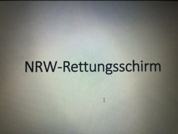 Die Finanzverwaltung Nordrhein‐Westfalen und die landeseigene Förderbank haben mit umfangreichen Sofortmaßnahmen schnelle und unbürokratische Hilfe bereitgestellt, die bereits von vielen nordrhein‐westfälischen Unternehmen genutzt wird: