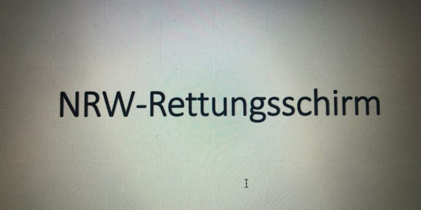 Die Finanzverwaltung Nordrhein‐Westfalen und die landeseigene Förderbank haben mit umfangreichen Sofortmaßnahmen schnelle und unbürokratische Hilfe bereitgestellt, die bereits von vielen nordrhein‐westfälischen Unternehmen genutzt wird: